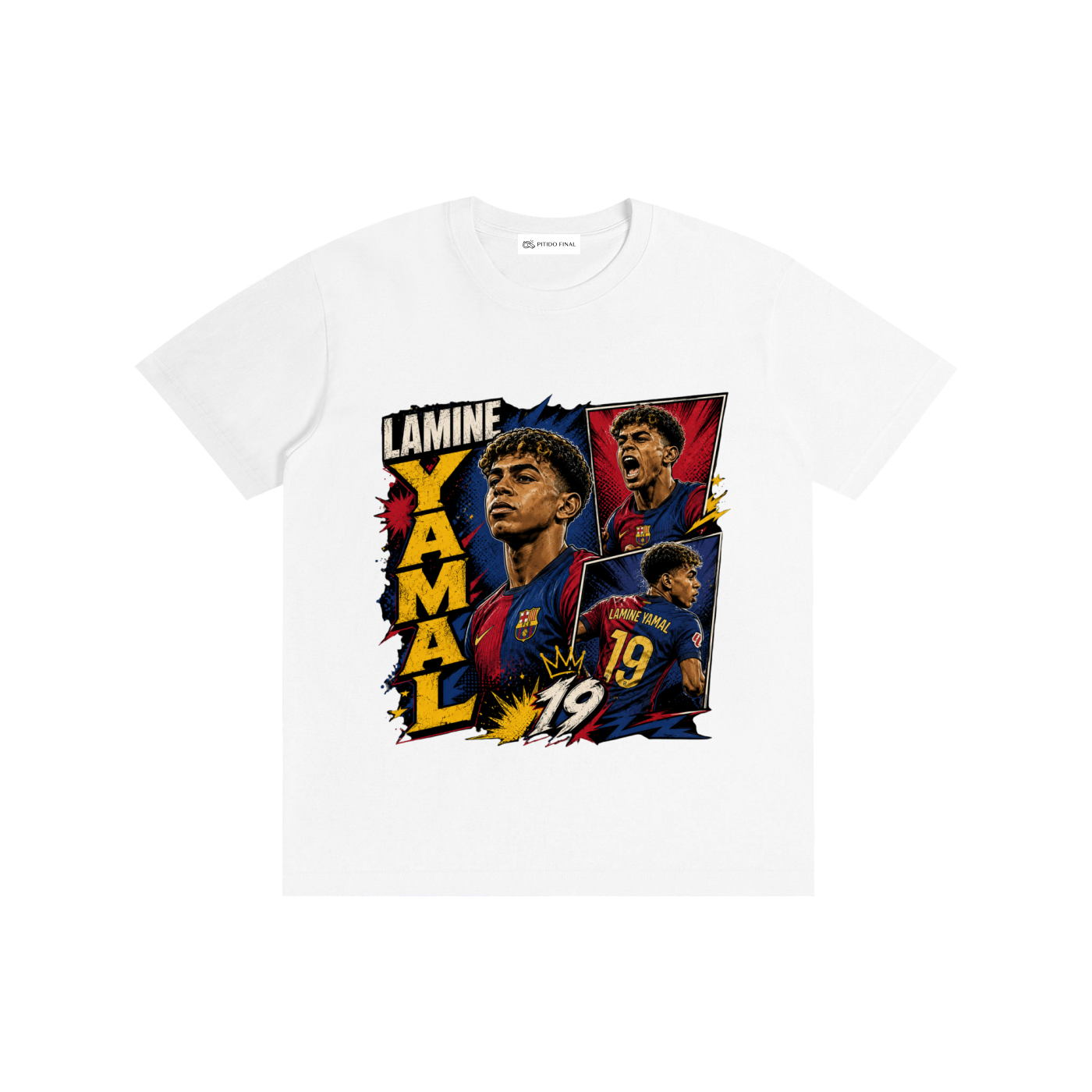 Lamine Yamal - Barça Comic Version - Camiseta