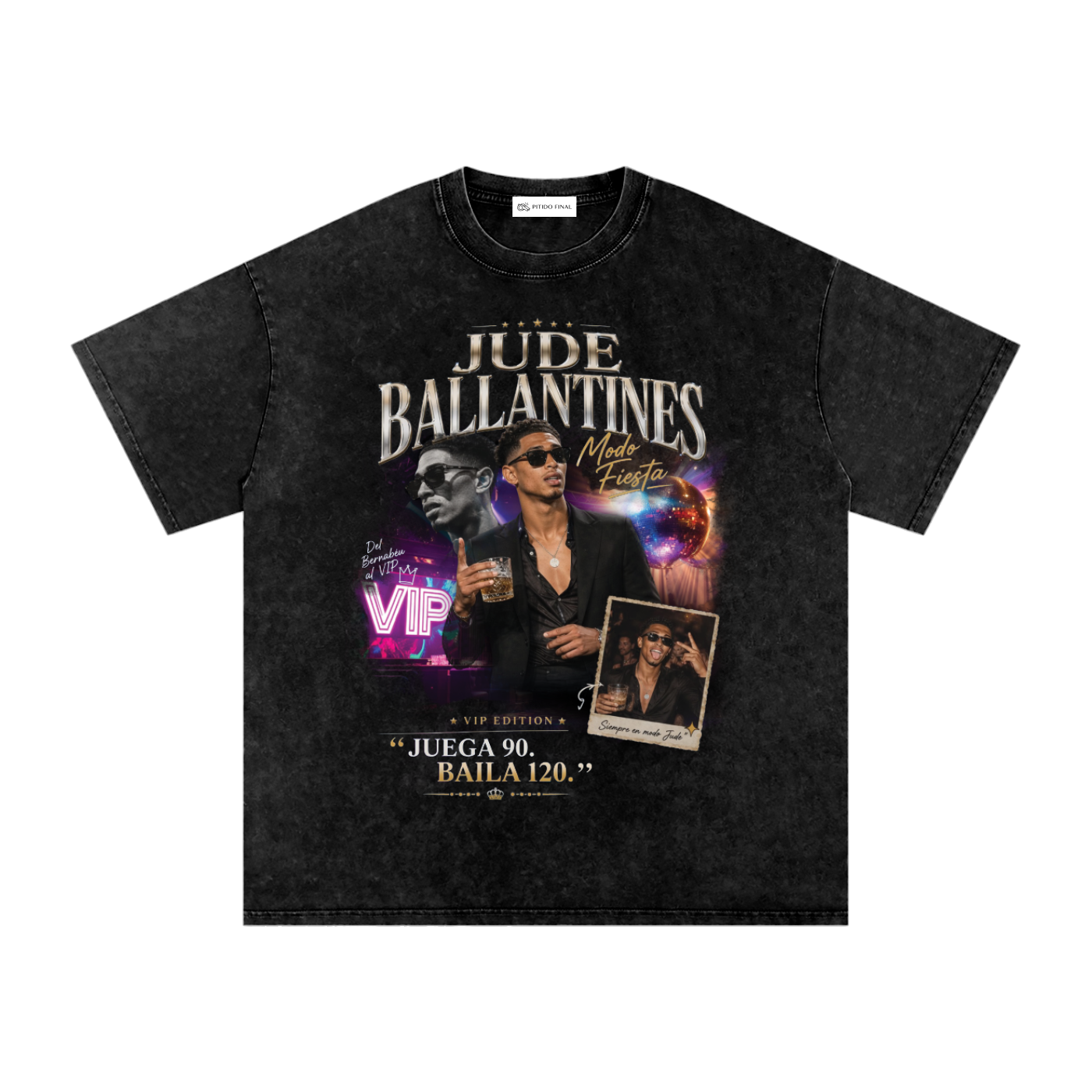 Jude Bellingham Modo Fiesta (Especial) - Camiseta Washed