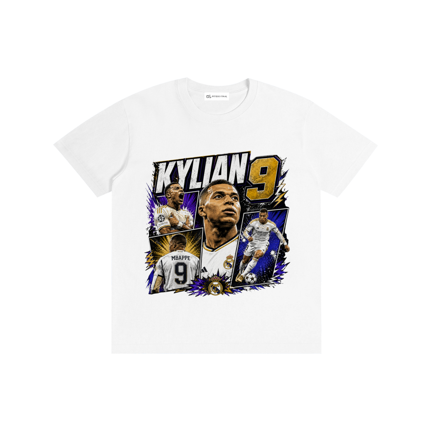Mbappé - Real Madrid Comic Version - Camiseta