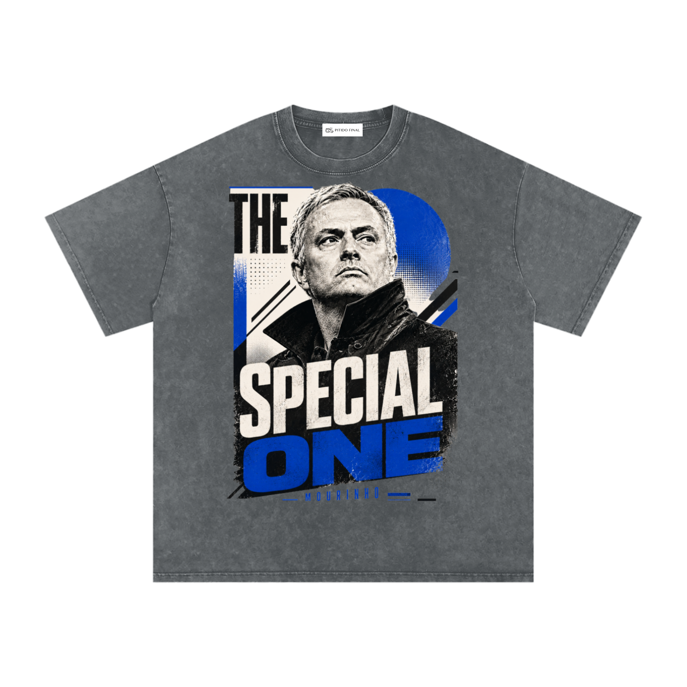 Mourinho - The Special One Azul - Camiseta Washed