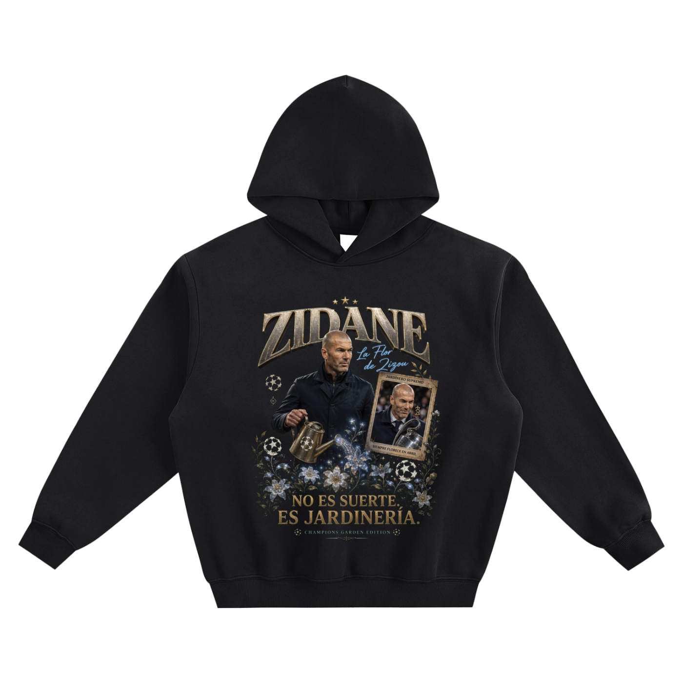 Zidane Gardening (Hooded Sweatshirt)