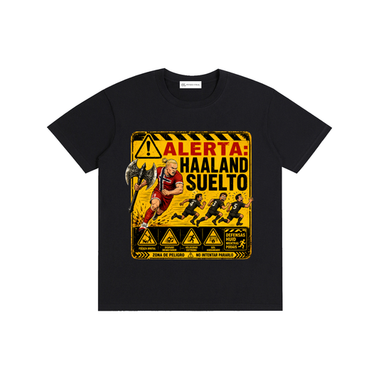 Haaland - Alerta - Camiseta