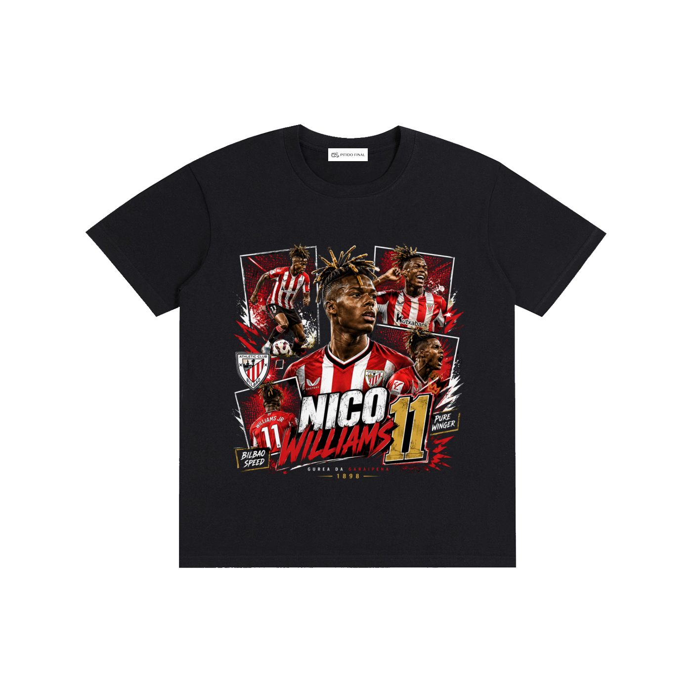 Nico Williams - Athletic Comic Version - Camiseta