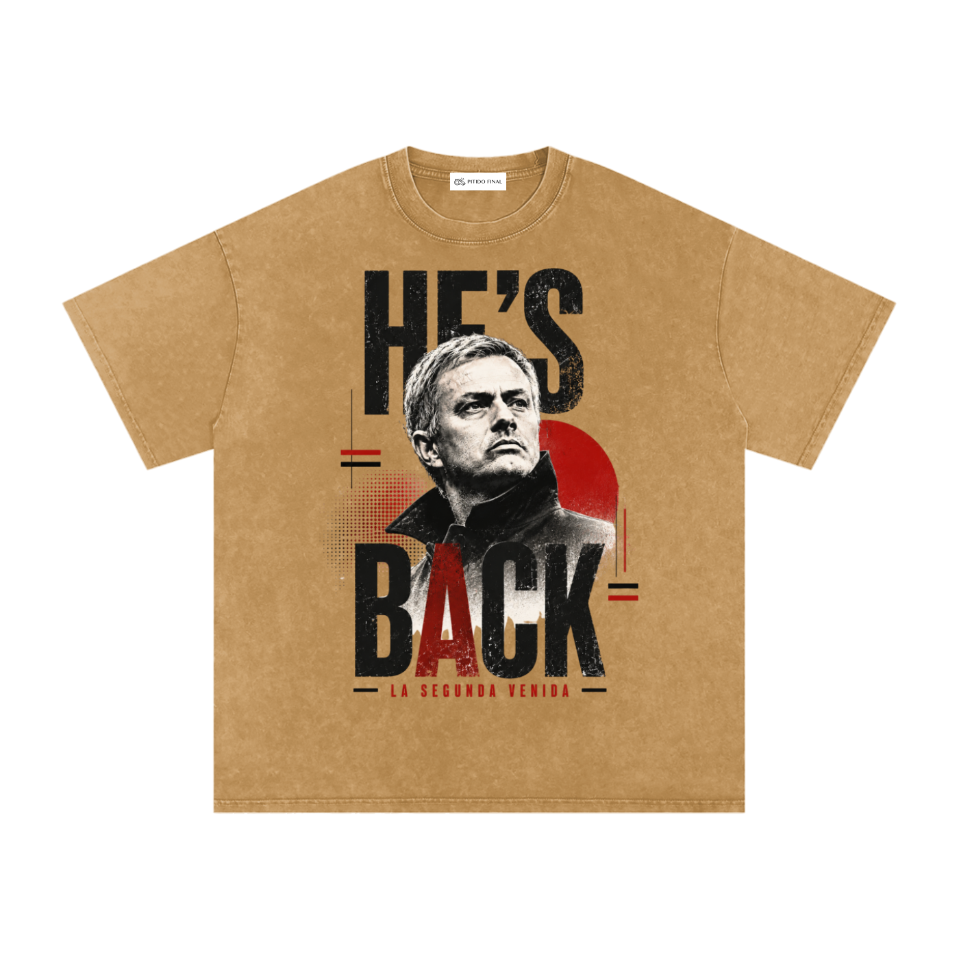 Mourinho - He's Back - Camiseta Washed