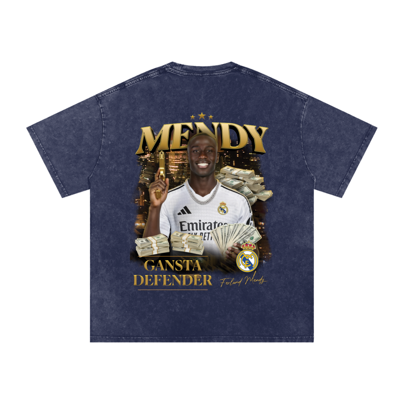 Gangsta Defender Mendy (Special) - T-shirt (BACK)