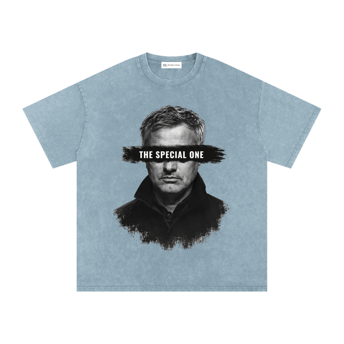 Mourinho - The Special One Ojos Tapados - Camiseta Washed