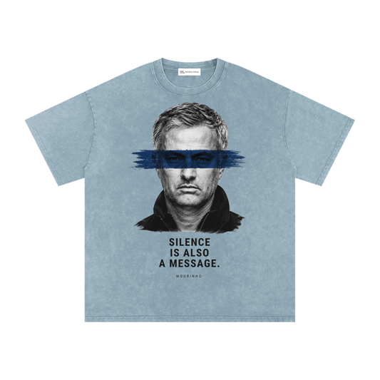 Mourinho - Silencio - Camiseta Washed