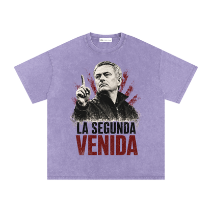 Mourinho - The Second Coming - Washed T-shirt