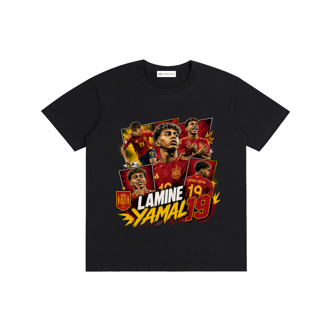 Lamine Yamal - España Comic Version - Camiseta