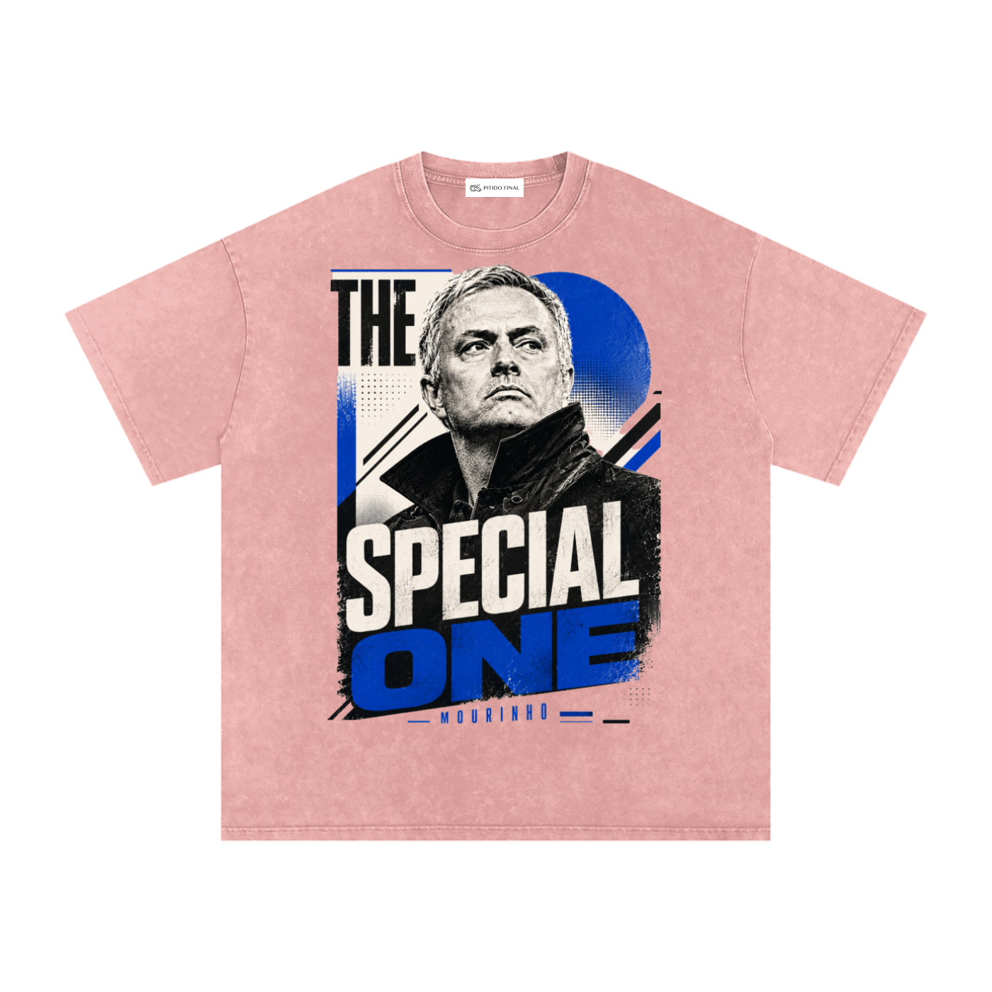 Mourinho - The Special One Azul - Camiseta Washed
