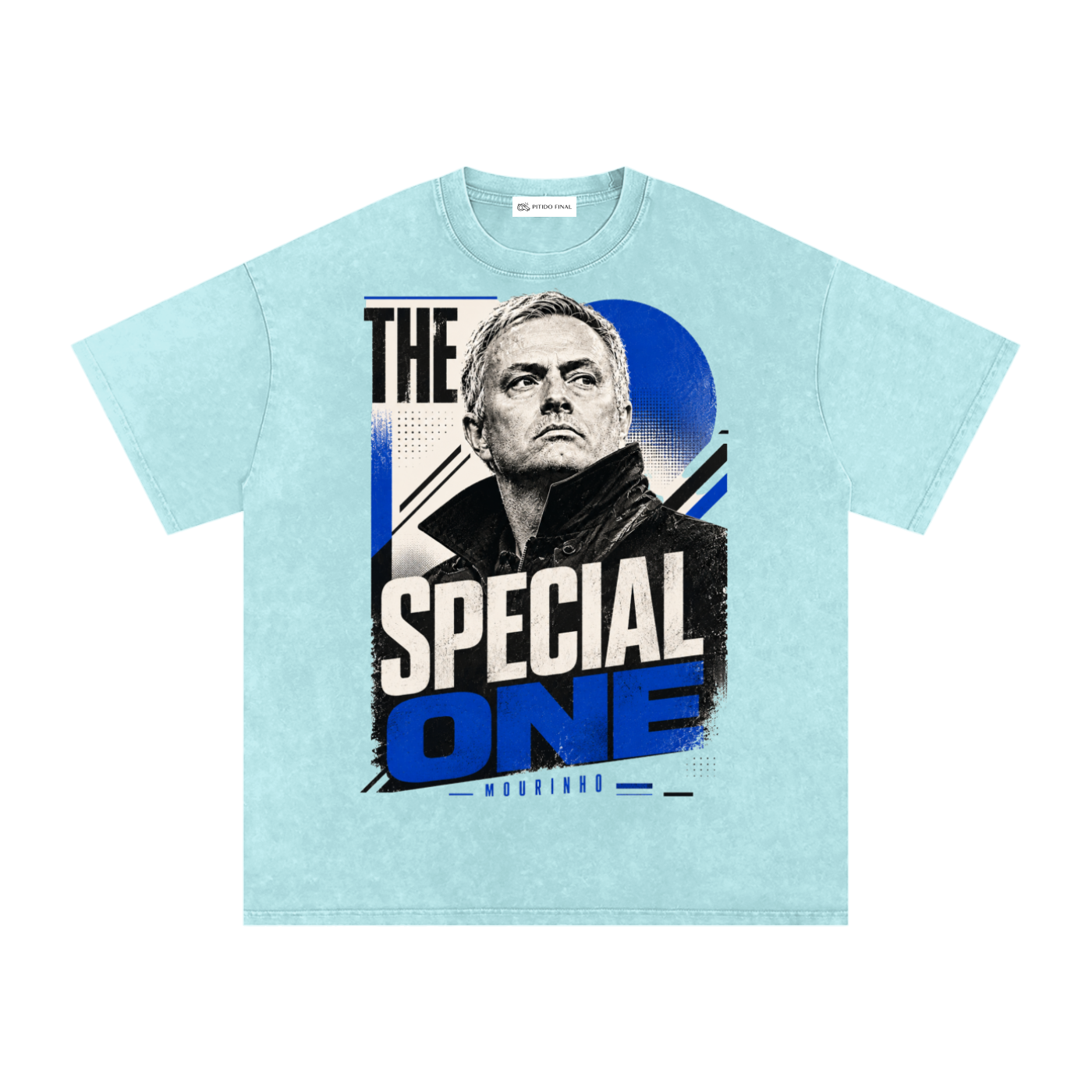 Mourinho - The Special One Azul - Camiseta Washed