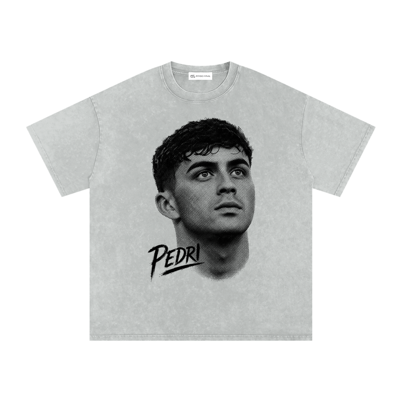 Pedri - A una tinta - Camiseta Washed