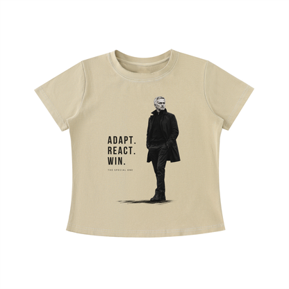 Mourinho - Adapt, React, Win - Camiseta Mujer