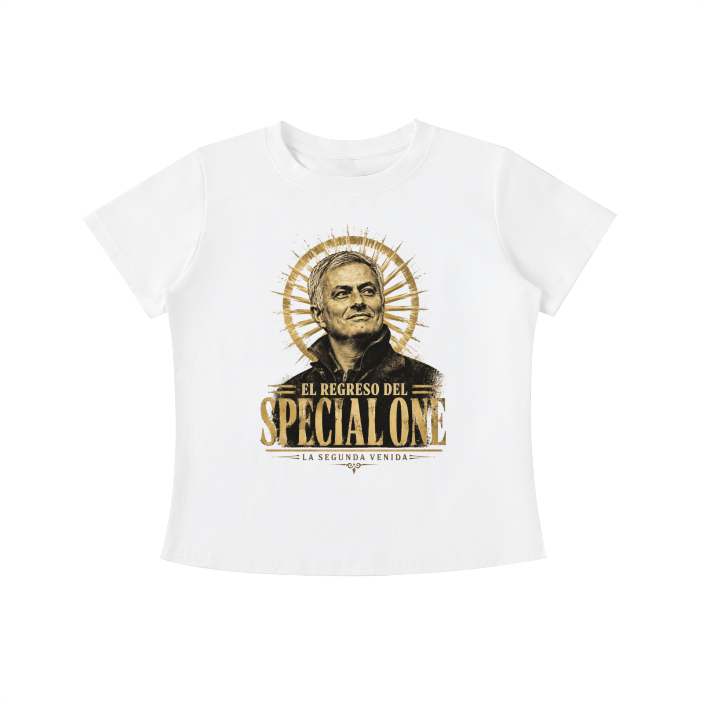 Mourinho - The Special One Dorado - Camiseta Mujer