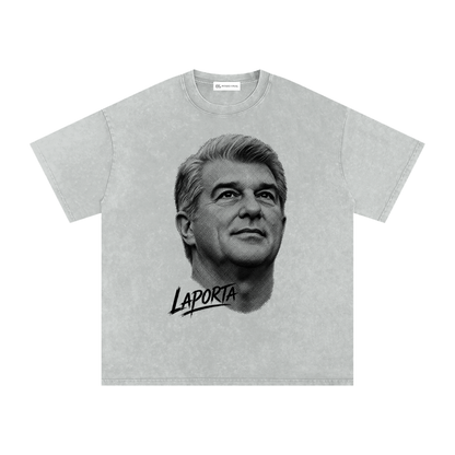 Laporta - A una tinta - Camiseta Washed