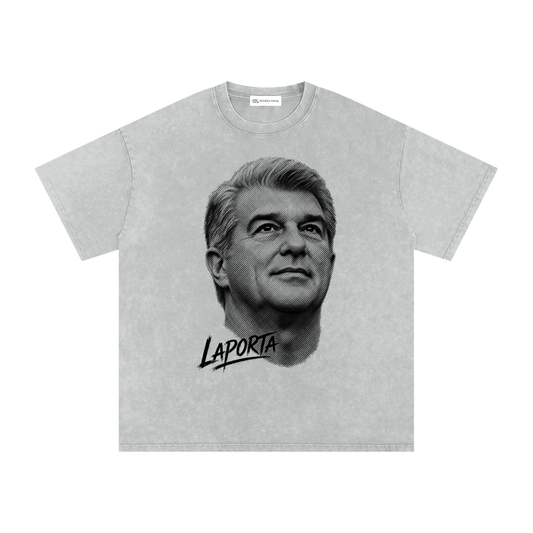 Laporta - A una tinta - Camiseta Washed