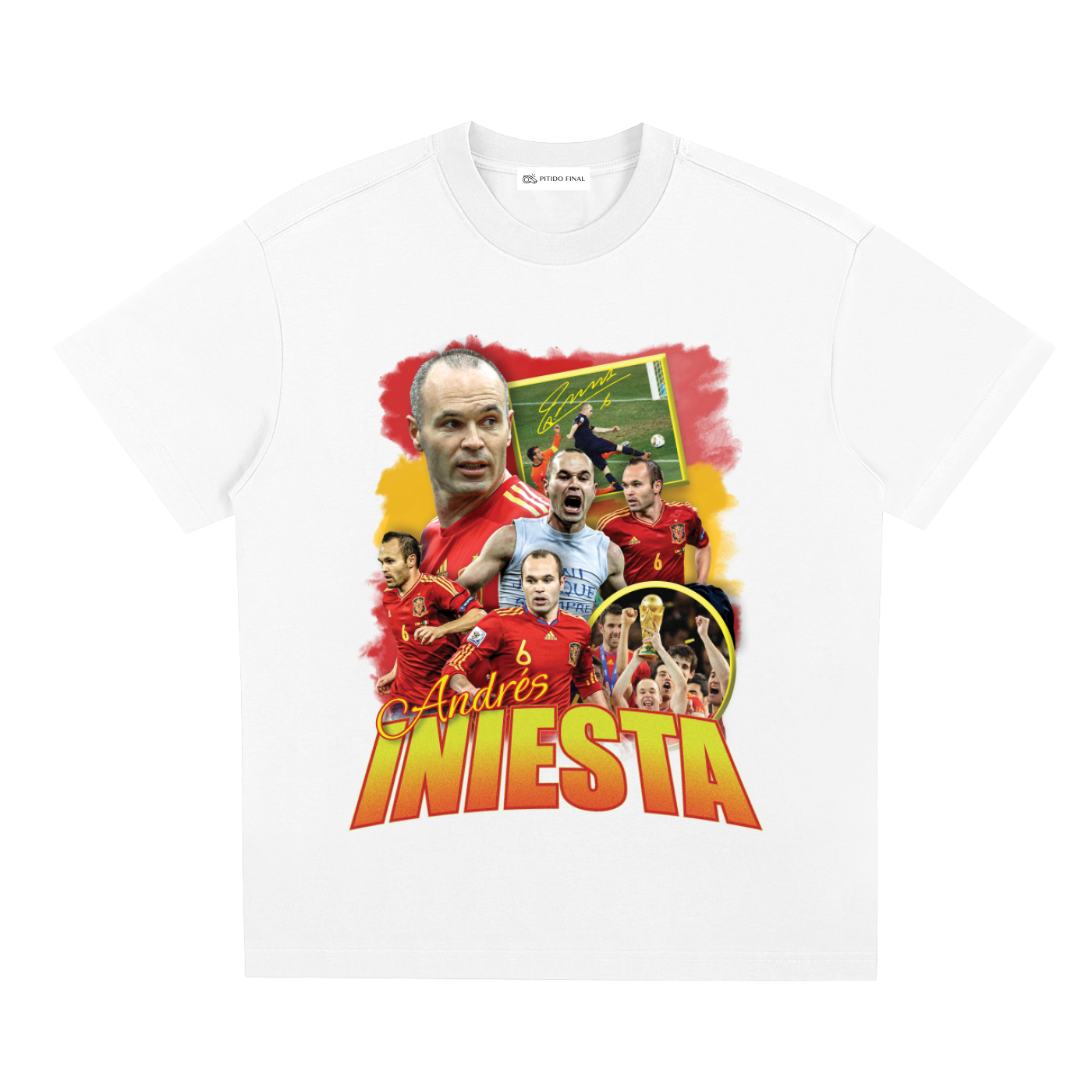 Iniesta Collage (Legends) - Jersey