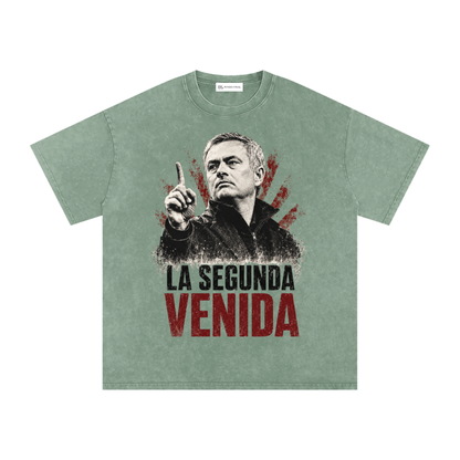Mourinho - The Second Coming - Washed T-shirt