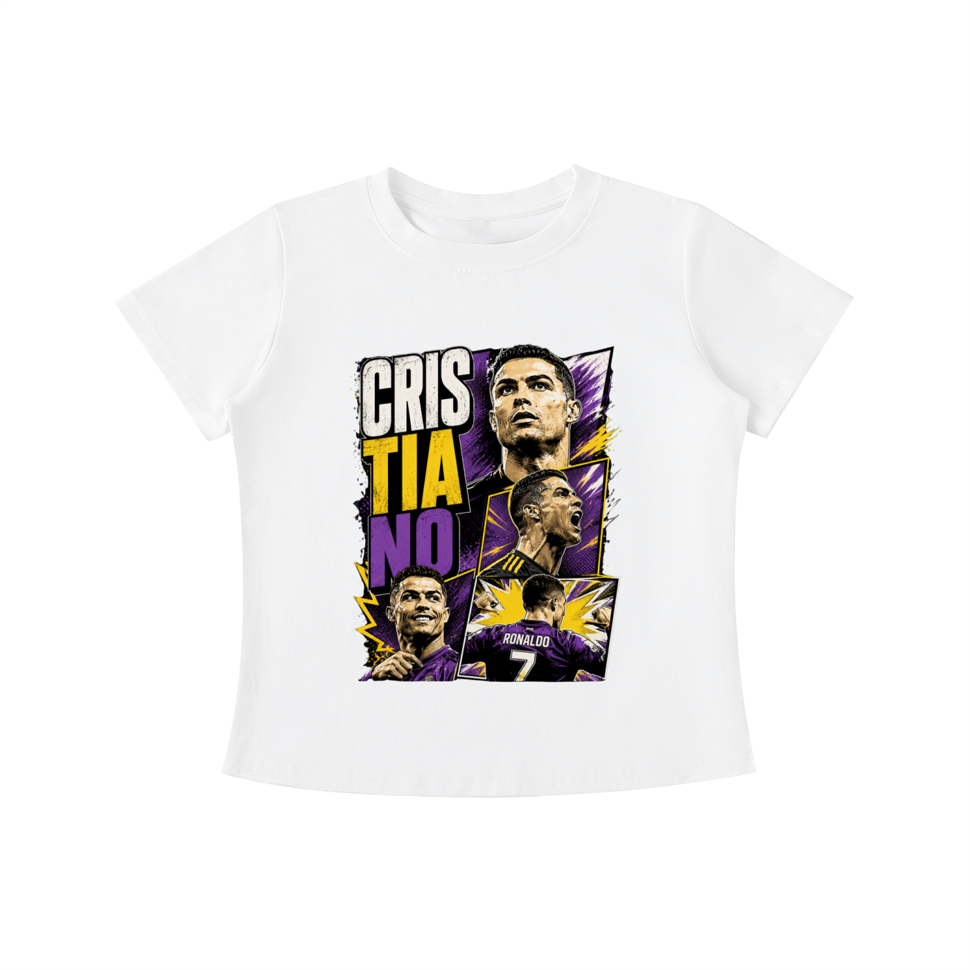 Cristiano - Comic Version - Camiseta Mujer
