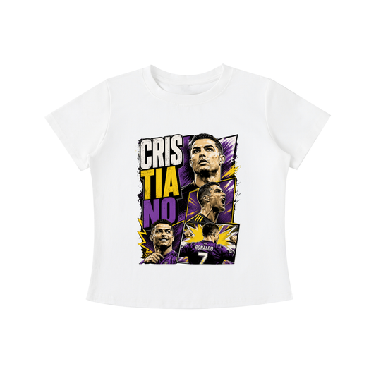 Cristiano - Comic Version - Camiseta Mujer