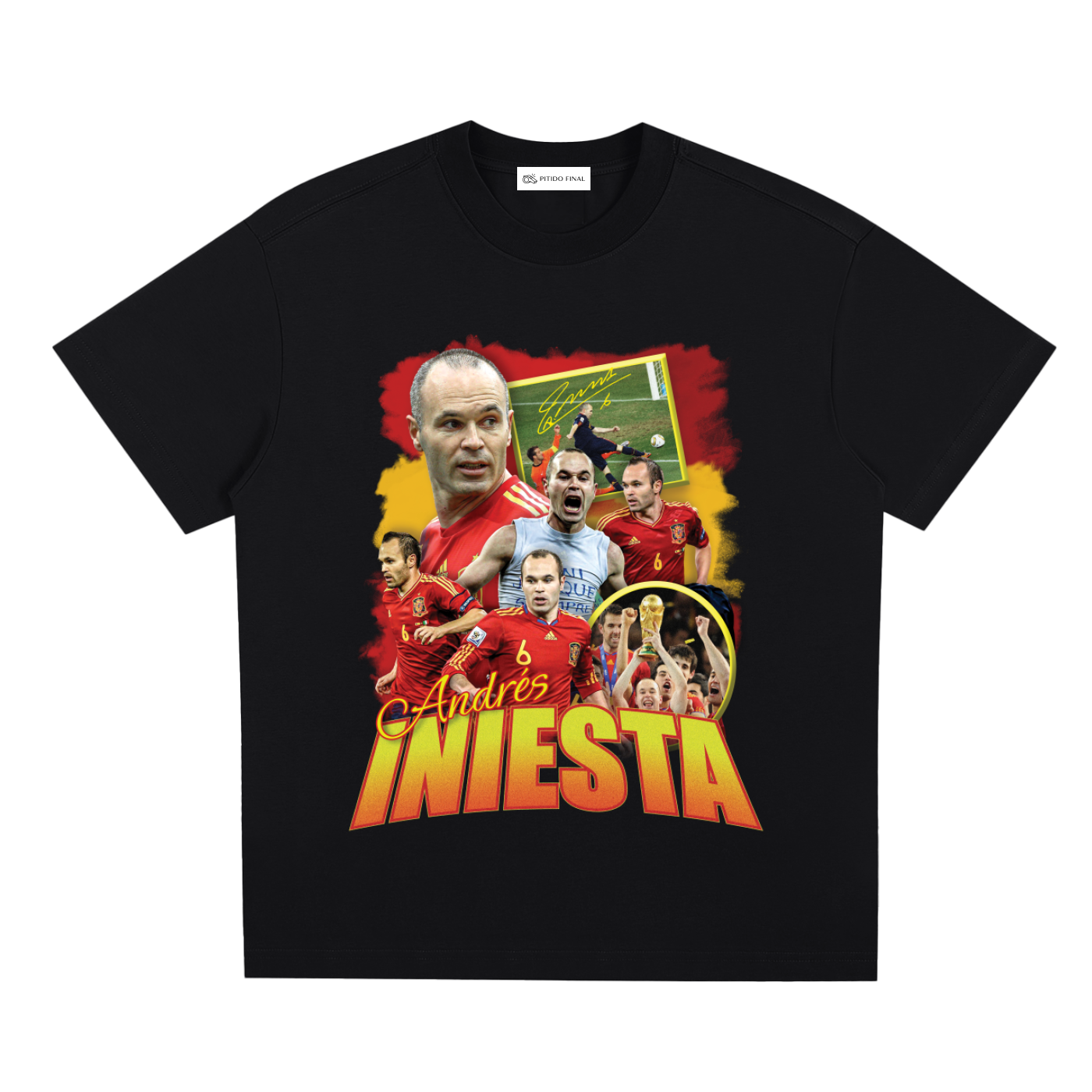 Iniesta Collage (Legends) - Jersey