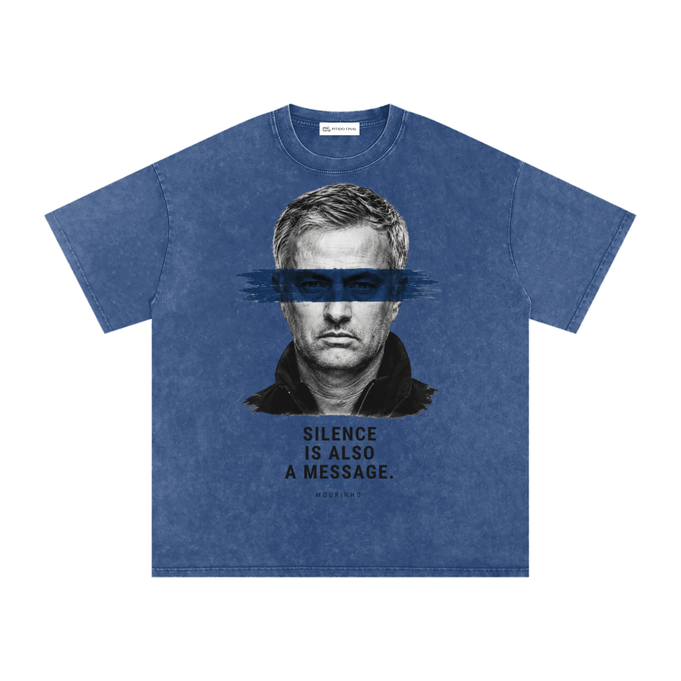 Mourinho - Silencio - Camiseta Washed