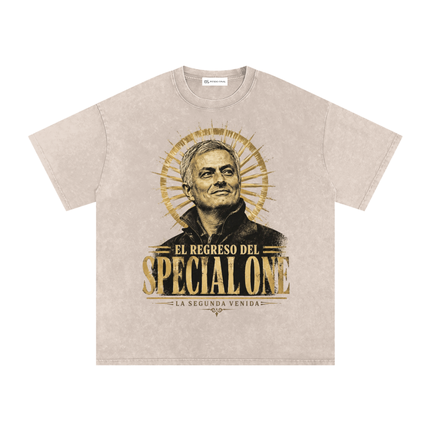 Mourinho - The Special One Dorado - Camiseta Washed