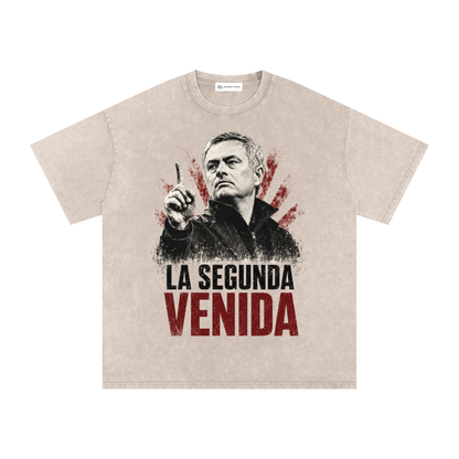 Mourinho - The Second Coming - Washed T-shirt