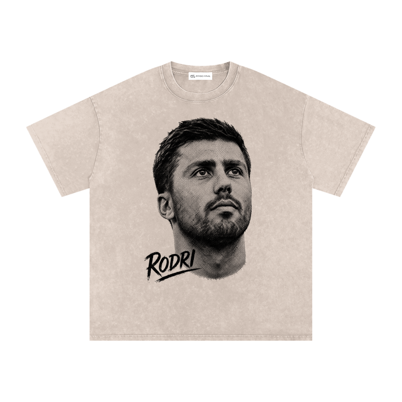 Rodri - A una tinta - Camiseta Washed
