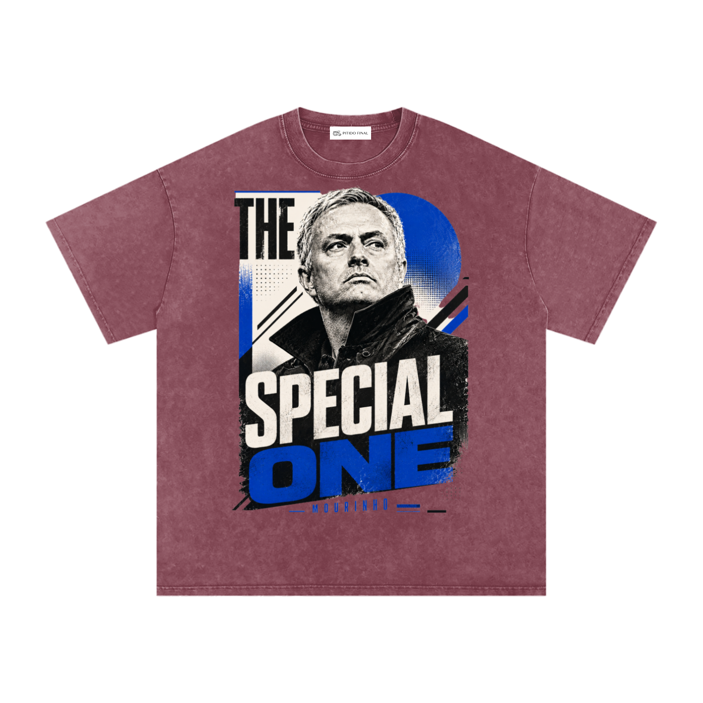 Mourinho - The Special One Azul - Camiseta Washed