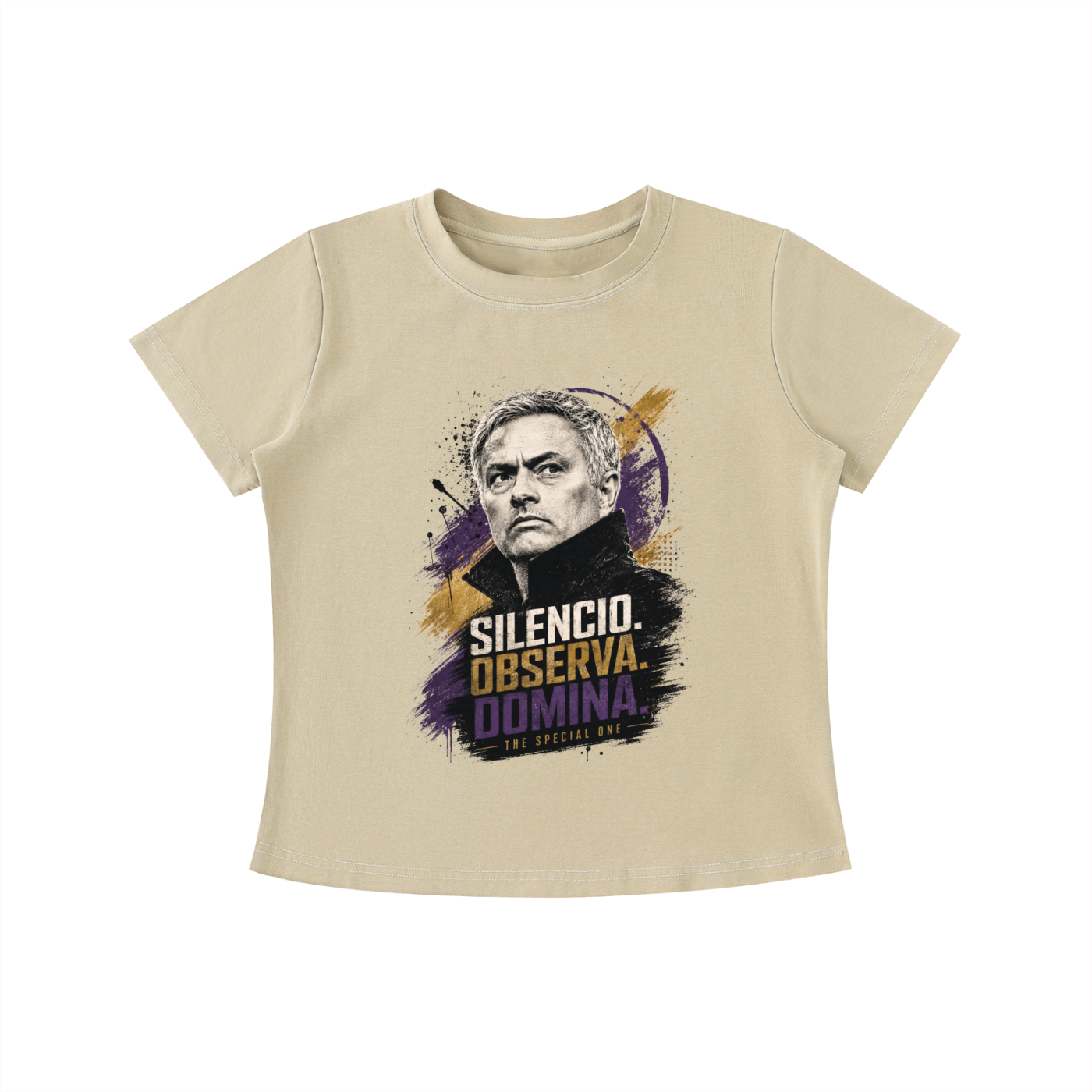 Mourinho - Silencio, Observa, Domina - Camiseta Mujer
