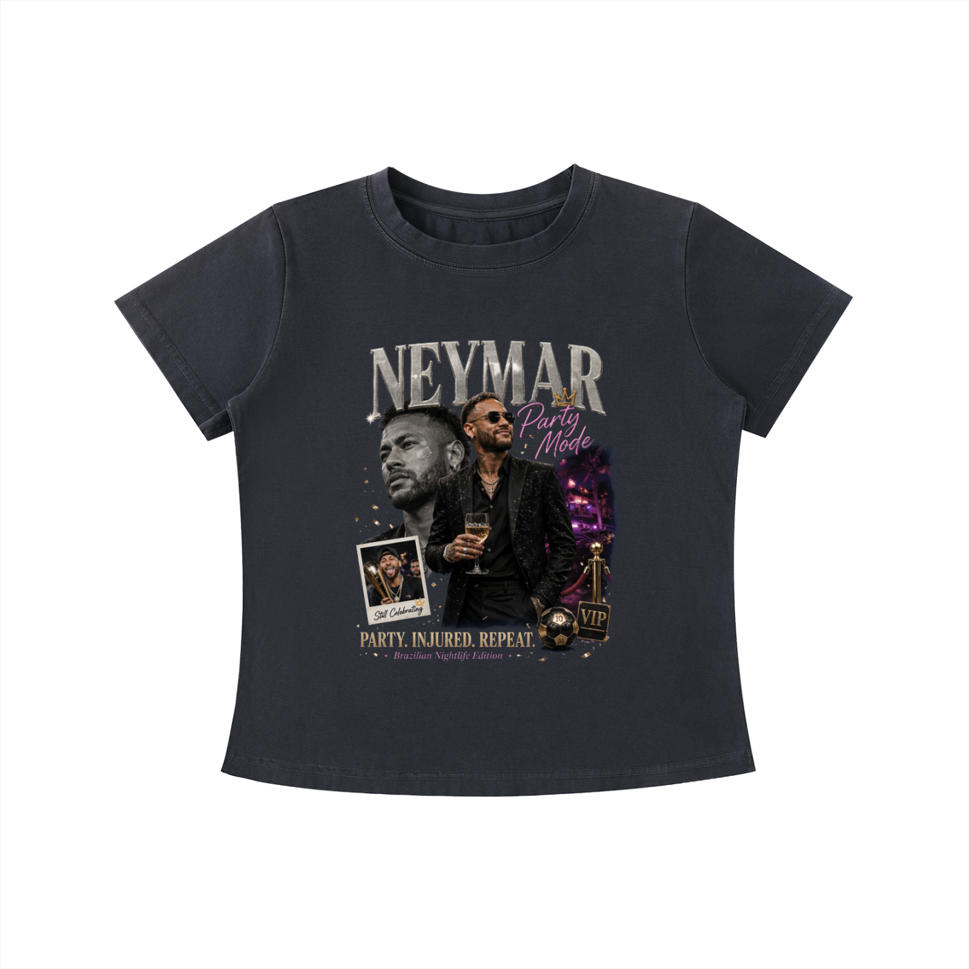 Neymar Party Mode (Especial) - Camiseta Mujer
