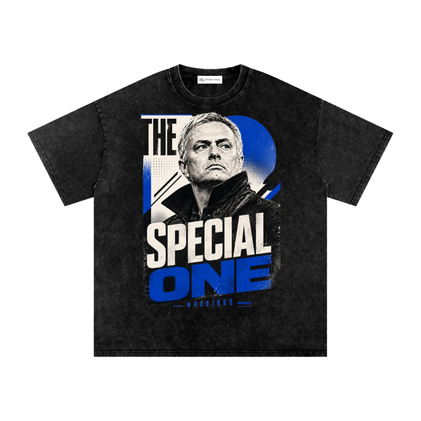 Mourinho - The Special One Azul - Camiseta Washed