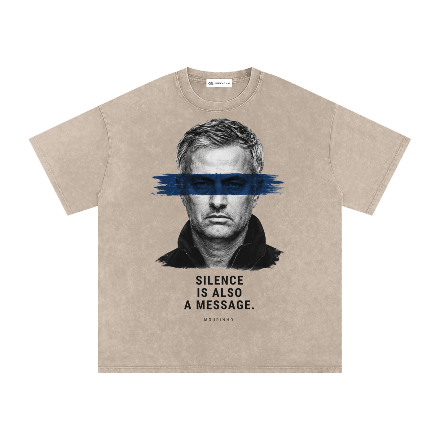 Mourinho - Silencio - Camiseta Washed