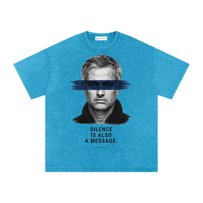 Mourinho - Silencio - Camiseta Washed
