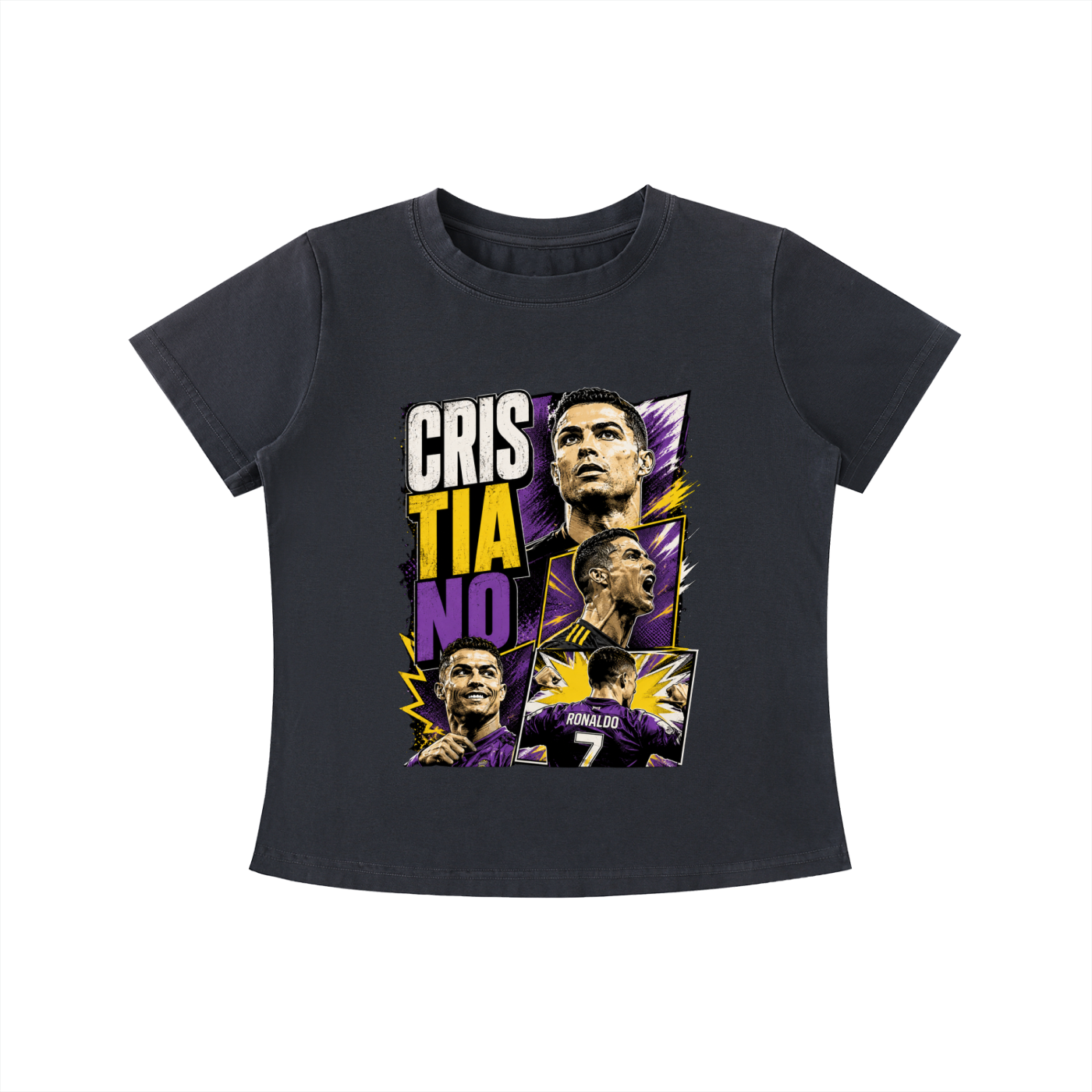 Cristiano - Comic Version - Camiseta Mujer