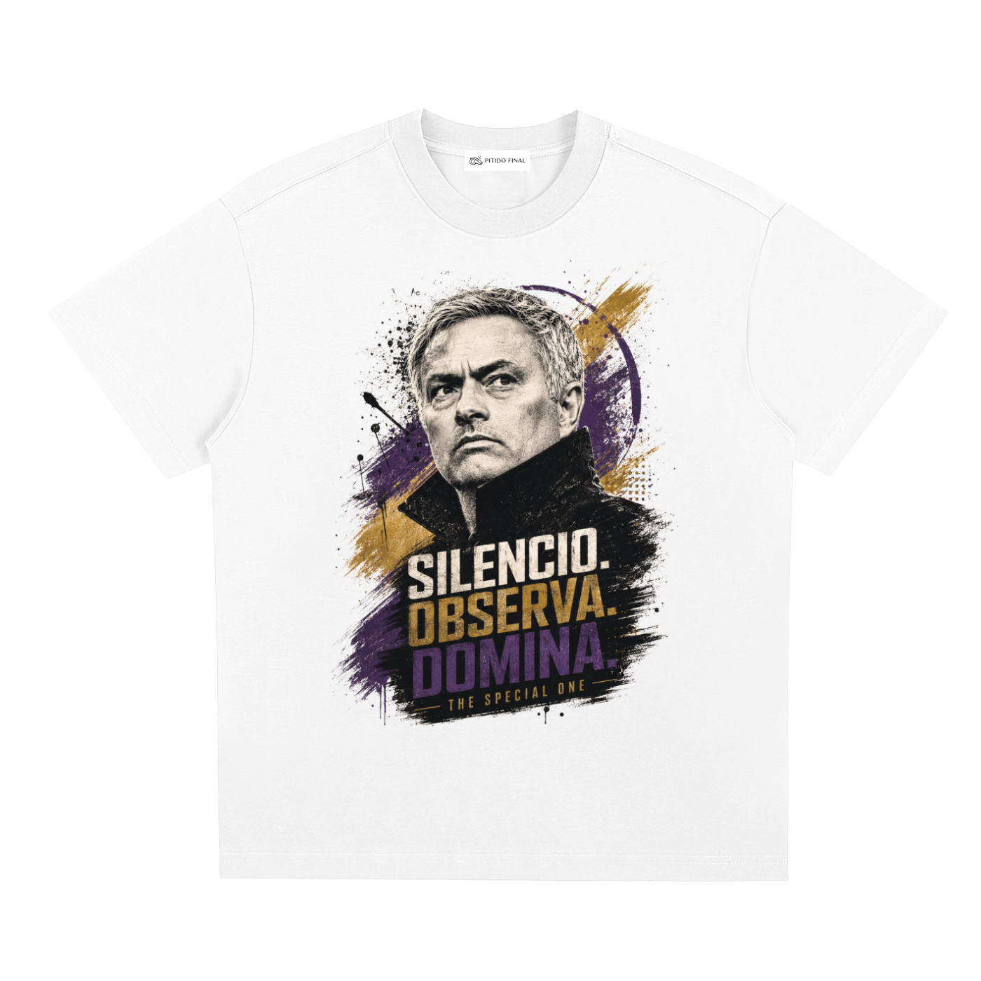 Mourinho - Silencio, Observa, Domina - Camiseta