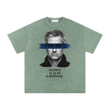 Mourinho - Silencio - Camiseta Washed