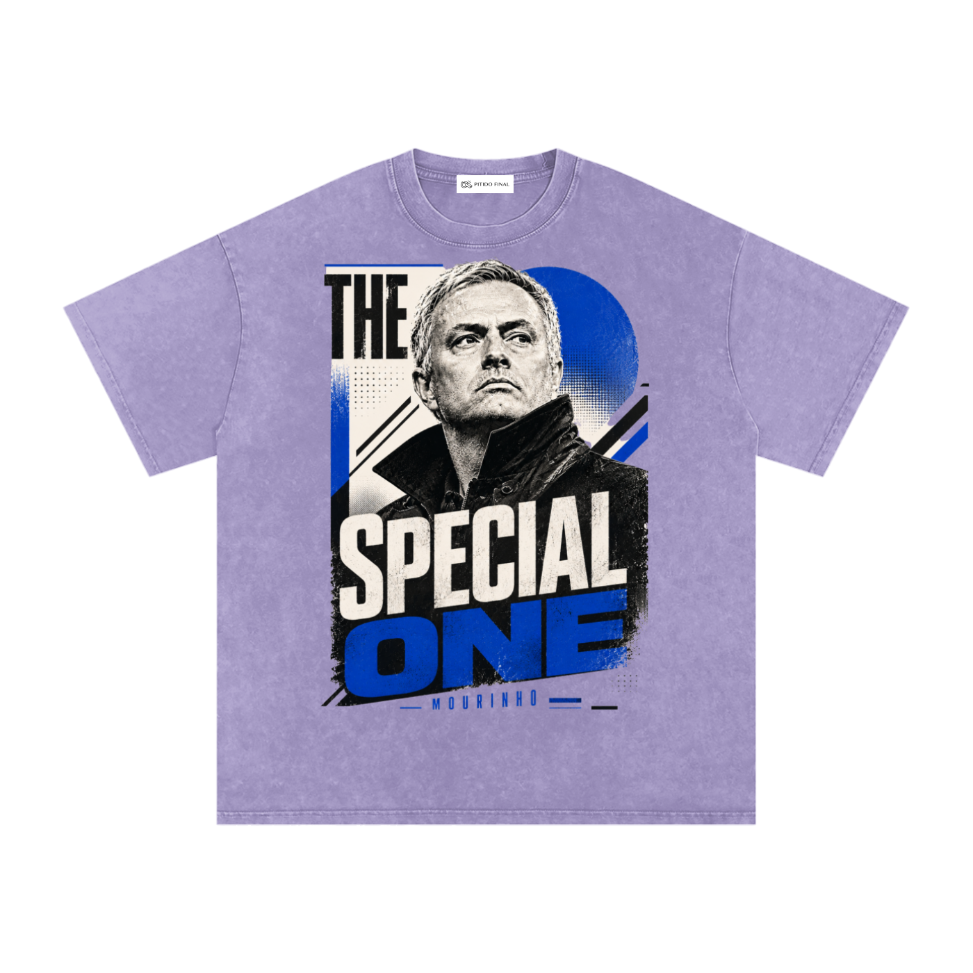 Mourinho - The Special One Azul - Camiseta Washed
