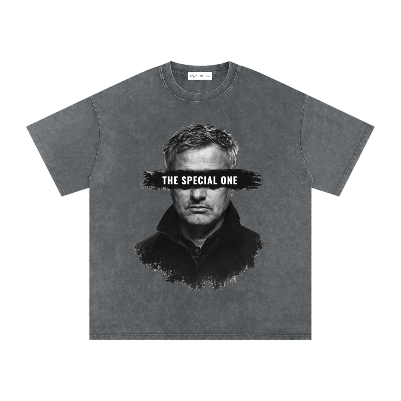 Mourinho - The Special One Ojos Tapados - Camiseta Washed