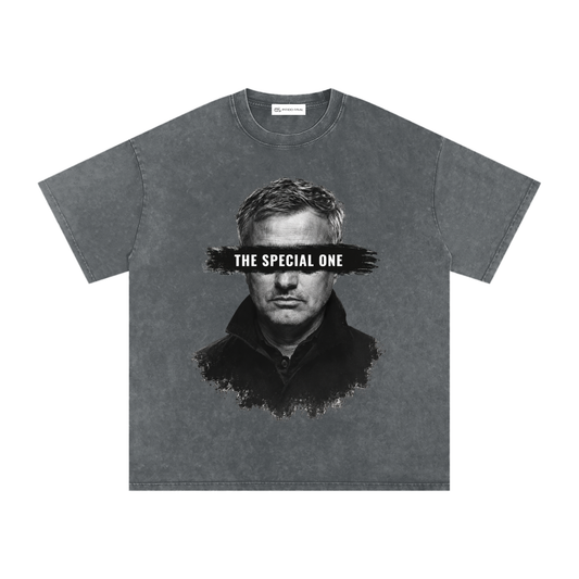 Mourinho - The Special One Ojos Tapados - Camiseta Washed