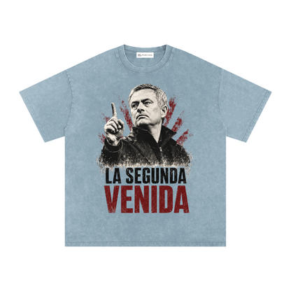 Mourinho - The Second Coming - Washed T-shirt