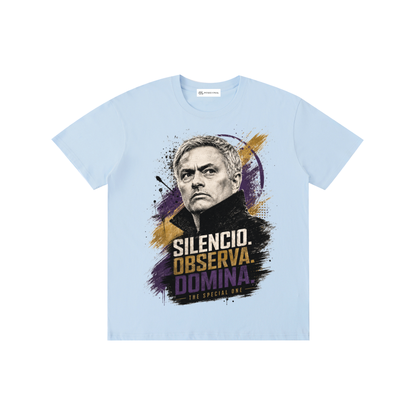 Mourinho - Silencio, Observa, Domina - Camiseta Verano