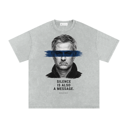 Mourinho - Silencio - Camiseta Washed