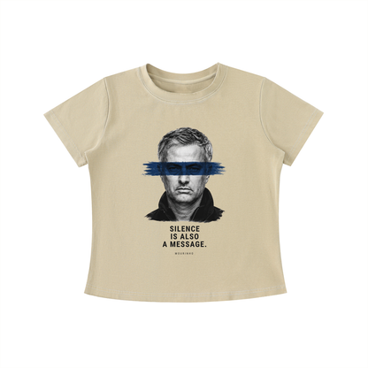 Mourinho - Silencio - Camiseta Mujer