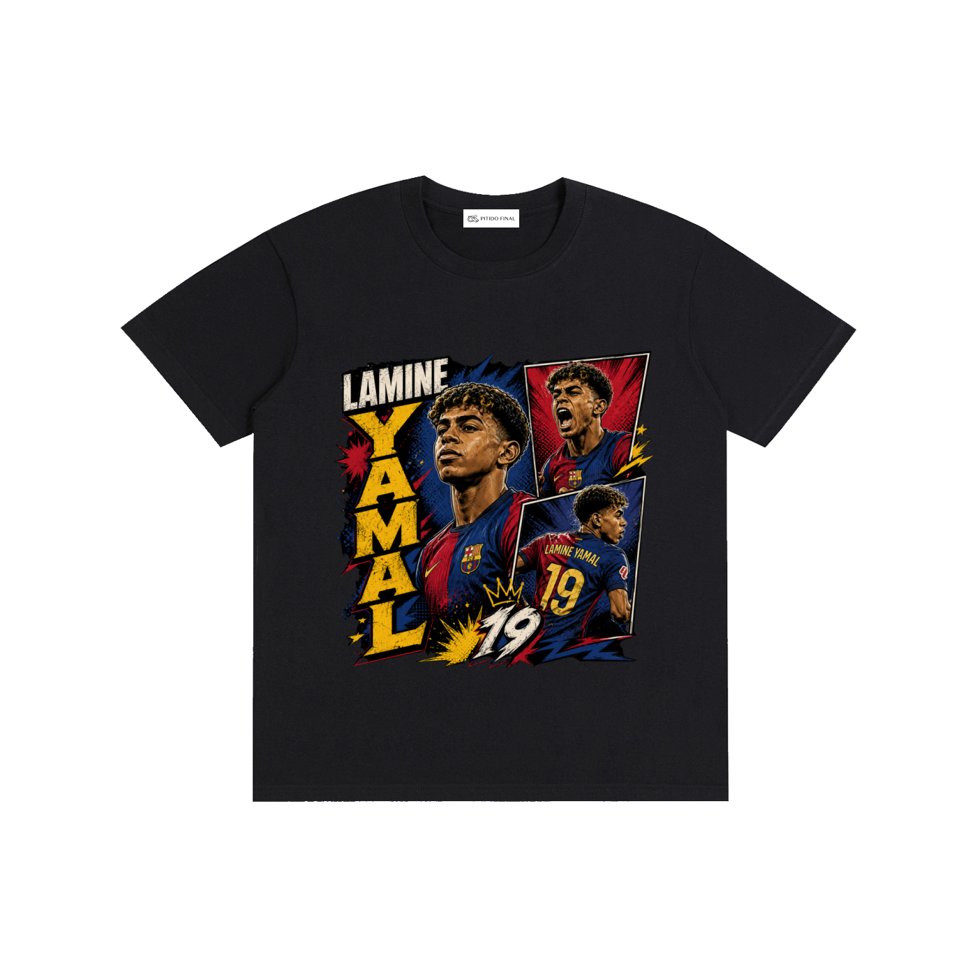 Lamine Yamal - Barça Comic Version - Camiseta
