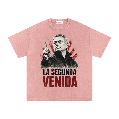 Mourinho - The Second Coming - Washed T-shirt