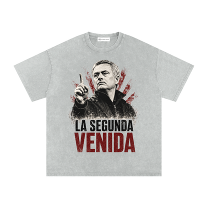 Mourinho - The Second Coming - Washed T-shirt