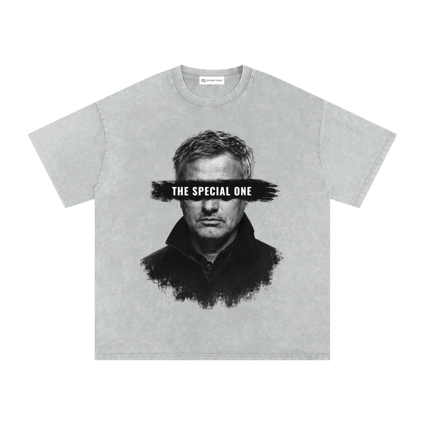 Mourinho - The Special One Ojos Tapados - Camiseta Washed