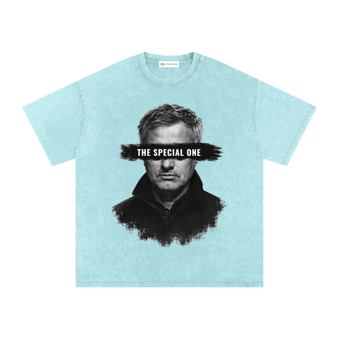 Mourinho - The Special One Ojos Tapados - Camiseta Washed